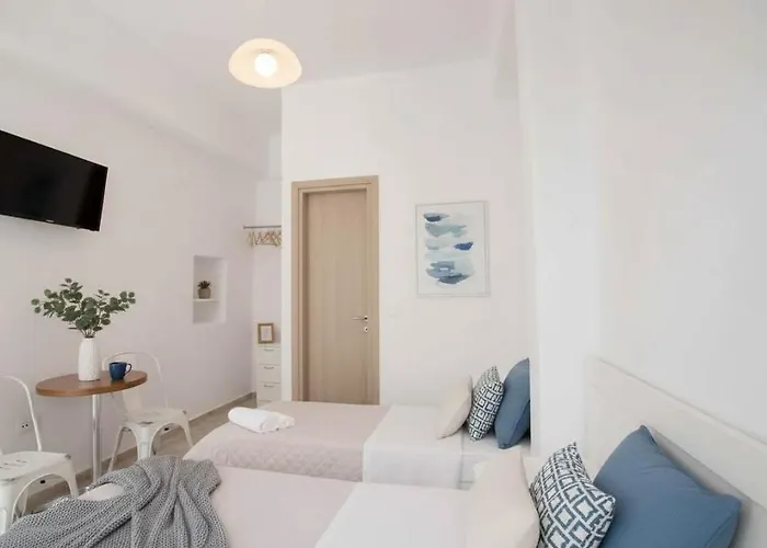 Beautiful W Kitchen Right In Mykonos Center Feriehus *